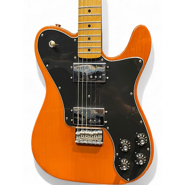 Used 2020 Fender Vintera 70s Telecaster Deluxe Mocha Solid Body Electric Guitar