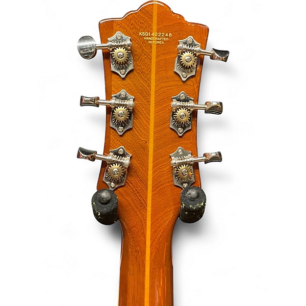 Used Guild X175B Manhattan Natural Blonde Hollow Body Electric Guitar
