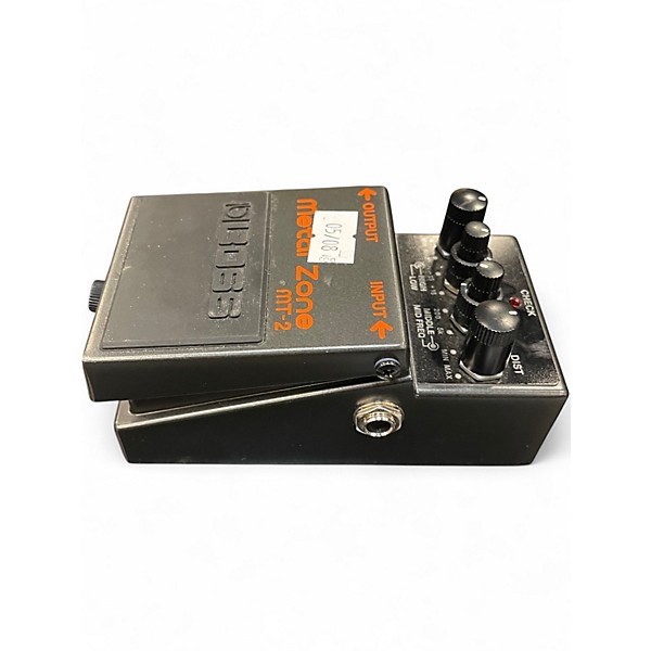 Used BOSS MT2 Metal Zone Distortion Effect Pedal
