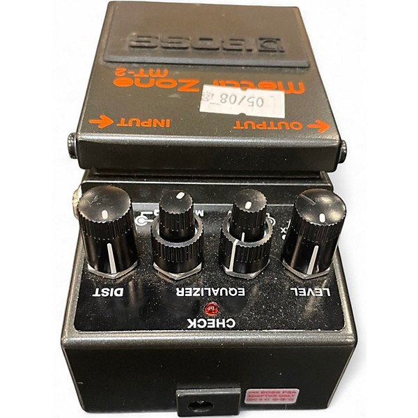Used BOSS MT2 Metal Zone Distortion Effect Pedal
