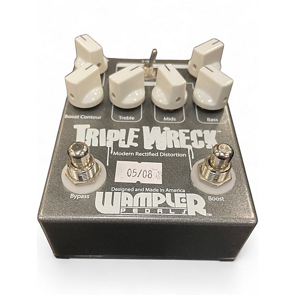 Used Wampler Triple Wreck Effect Pedal