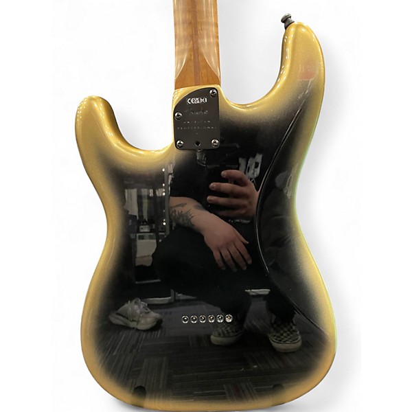 Used Fender American Professional II Stratocaster Anniversary Eclipse Burst Solid Body Electric Guitar