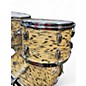 Vintage 1972 Slingerland 4 Piece NEW ROCK DRUM SET WHITE TIGER  Drum Kit