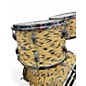 Vintage 1972 Slingerland 4 Piece NEW ROCK DRUM SET WHITE TIGER  Drum Kit