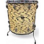 Vintage 1972 Slingerland 4 Piece NEW ROCK DRUM SET WHITE TIGER  Drum Kit