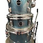 Used PDP by DW 5 Piece ENCORE blue sparkle Drum Kit