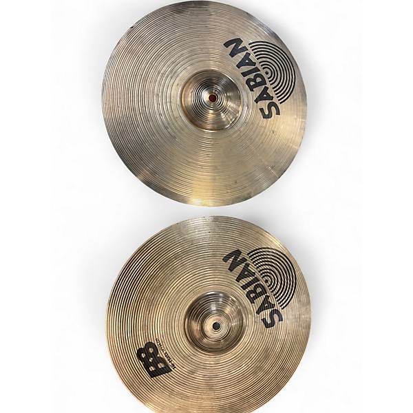 Used SABIAN 14in B8 Hi Hat Pair Cymbal