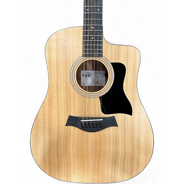 Used 2024 Taylor 150ce Doce Doble Natural 12 String Acoustic Electric Guitar