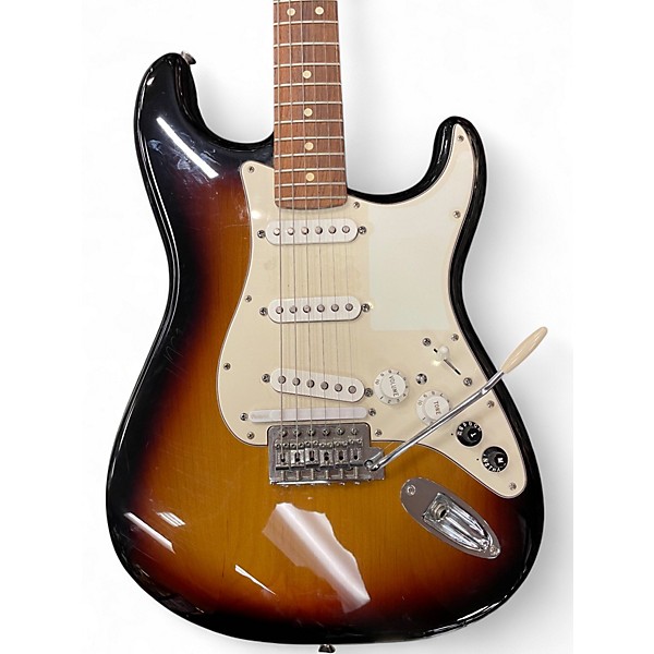 Used Fender ROLAND G-5 VG STRATOCASTER 3 Tone Sunburst Solid Body Electric Guitar
