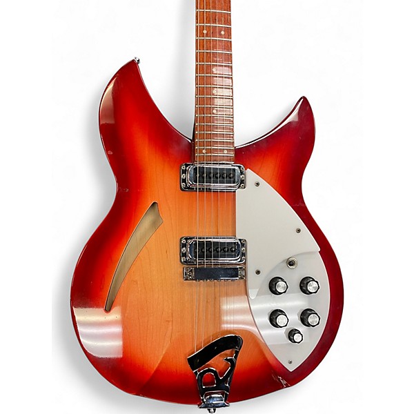 Used Rickenbacker 330 Fireglo Hollow Body Electric Guitar
