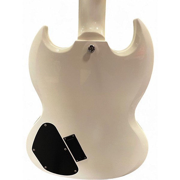 Used Epiphone Limited Edition Custom Shop SG White Solid Body Electric Guitar