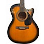 Used Rogue RAGCEQ 2 Tone Sunburst Acoustic Electric Guitar