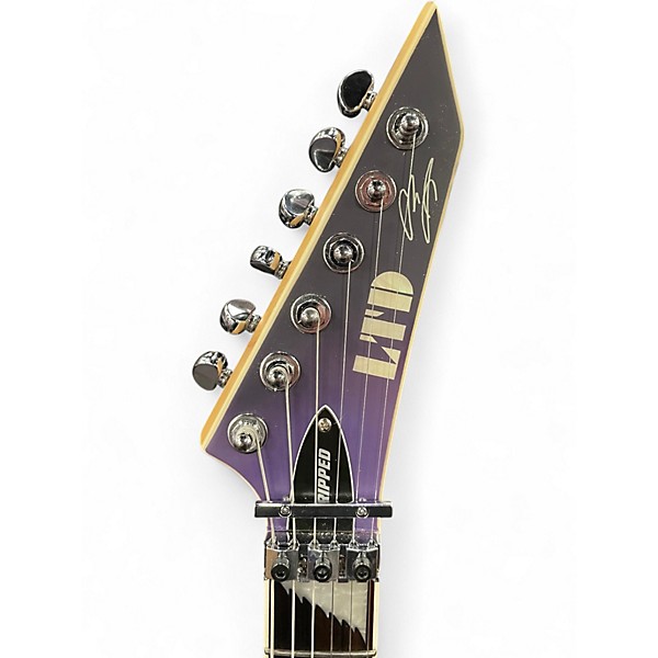 Used ESP LTD Alexi 600 Alexi Laiho Signature Purple Solid Body Electric Guitar