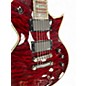 Used ESP LTD EC1000 Deluxe Trans Red Solid Body Electric Guitar
