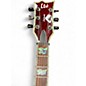 Used ESP LTD EC1000 Deluxe Trans Red Solid Body Electric Guitar