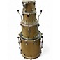 Used Orange County Drum & Percussion 4 Piece Newport Series Champagne Sparkle Drum Kit thumbnail