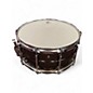 Used Pork Pie 14in BIG BLACK BLOB Silver Drum
