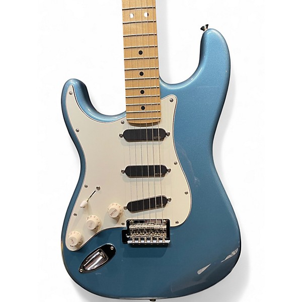 Used 2022 Fender Player Stratocaster Left Handed Tidepool Solid Body Electric Guitar