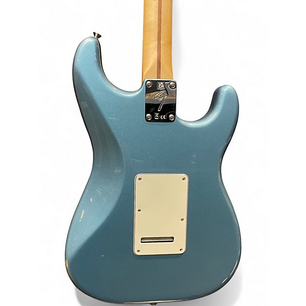 Used 2022 Fender Player Stratocaster Left Handed Tidepool Solid Body Electric Guitar
