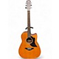 Used Yamaha A1M Natural Acoustic Electric Guitar thumbnail