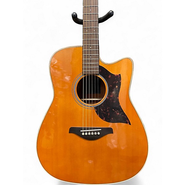 Used Yamaha A1M Natural Acoustic Electric Guitar