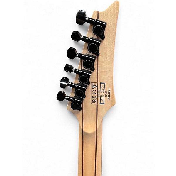 Used Ibanez RGR6BSP Iron Pewter Solid Body Electric Guitar