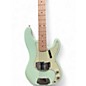 Used Squier Sonic Precision Bass Surf Green Electric Bass Guitar