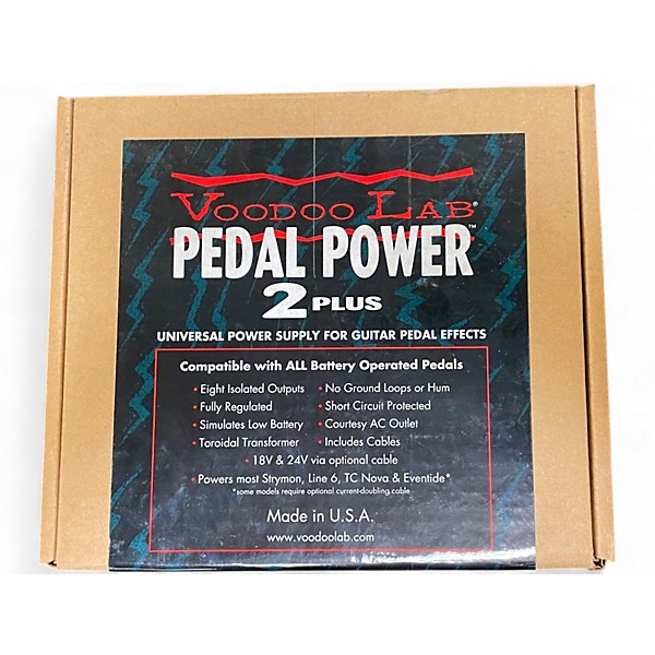 Used Voodoo Lab Pedal Power 2+ Power Supply