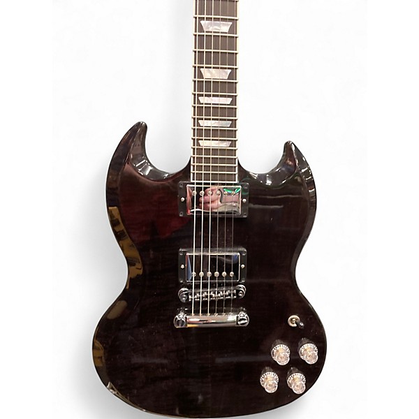 Used 2022 Gibson SG Modern Trans Black Solid Body Electric Guitar