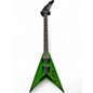 Used Kramer DAVE MUSTAINE SIGNATURE VANGUARD ALIEN TECH GREEN Solid Body Electric Guitar thumbnail