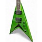 Used Kramer DAVE MUSTAINE SIGNATURE VANGUARD ALIEN TECH GREEN Solid Body Electric Guitar