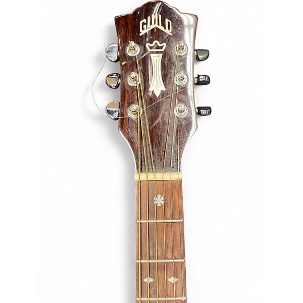 Used Guild GAD 50 Antique Natural Acoustic Electric Guitar