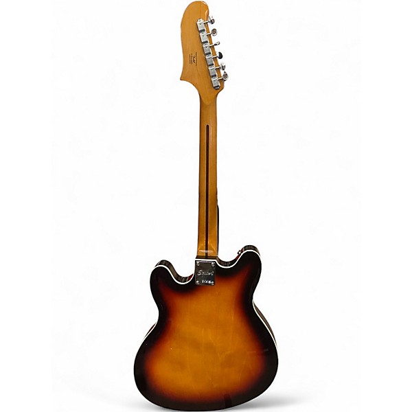 Used Squier Classic Vibe Starcaster 3 Color Sunburst Hollow Body Electric Guitar