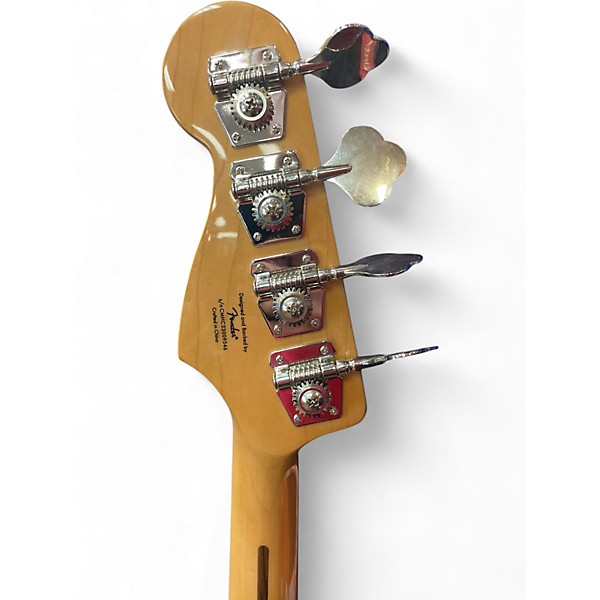 Used Squier Classic Vibe 70s Jazz Bass Natural Electric Bass Guitar