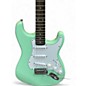 Used Squier Standard Stratocaster Seafoam Green Solid Body Electric Guitar