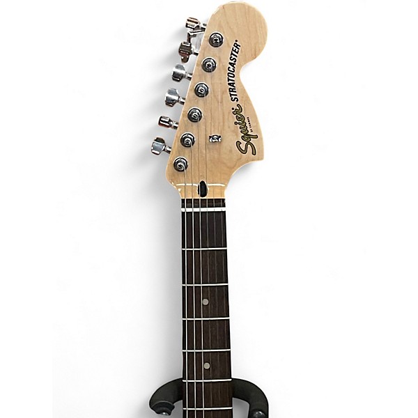 Used Squier Standard Stratocaster Seafoam Green Solid Body Electric Guitar