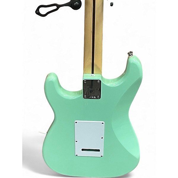Used Squier Standard Stratocaster Seafoam Green Solid Body Electric Guitar