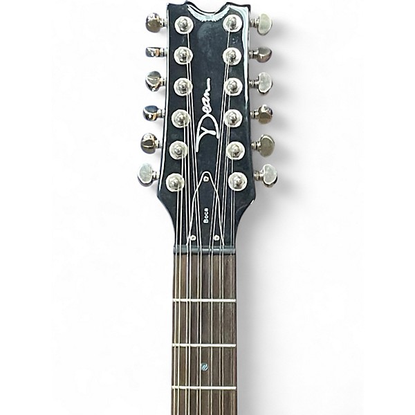 Used Dean Boca 12 BLACK Solid Body Electric Guitar