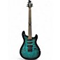 Used Fernandes Strat Style aqua burst Solid Body Electric Guitar thumbnail