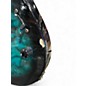 Used Fernandes Strat Style aqua burst Solid Body Electric Guitar