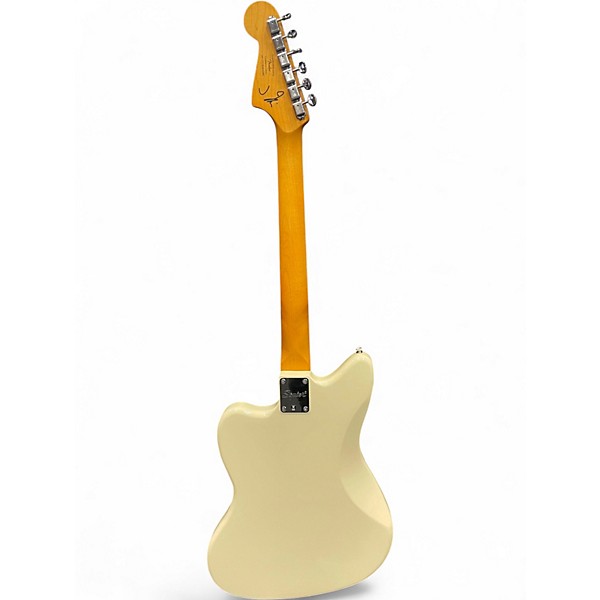 Used Squier J Mascis Jazzmaster Olympic White Solid Body Electric Guitar