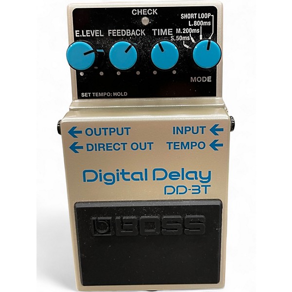 Used BOSS DD3T Effect Pedal
