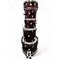 Used CB Percussion 5 Piece SP SERIES Burgundy Drum Kit thumbnail
