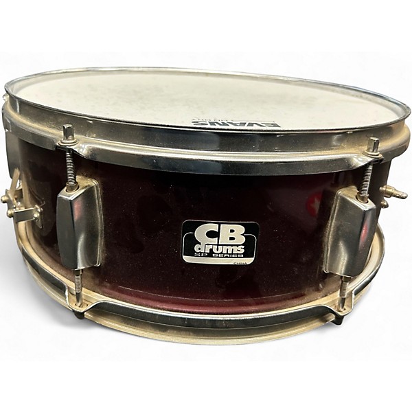 Used CB Percussion 5 Piece SP SERIES Burgundy Drum Kit