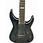 Used ESP LTD H1007 7 String Trans Black Solid Body Electric Guitar