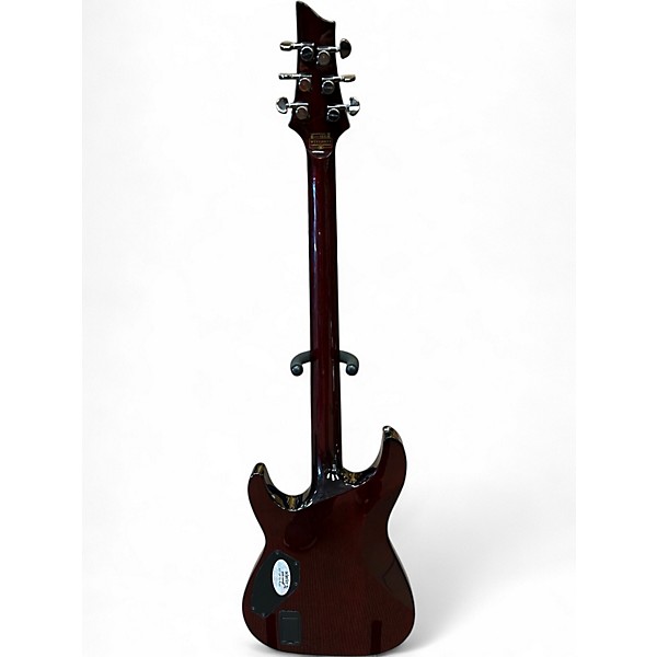 Used Schecter Guitar Research HELLRAISER C-VI CRIMSON RED Baritone Guitars