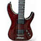 Used Schecter Guitar Research HELLRAISER C-VI CRIMSON RED Baritone Guitars