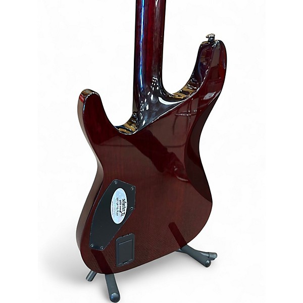 Used Schecter Guitar Research HELLRAISER C-VI CRIMSON RED Baritone Guitars