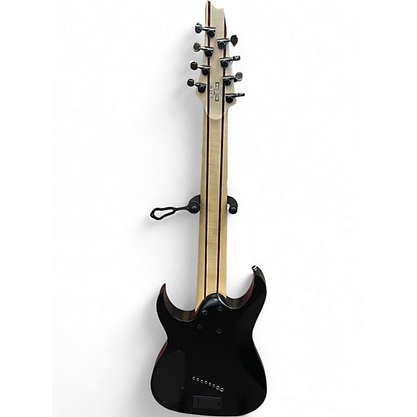 Used Ibanez RGIM8MH Flat Black Solid Body Electric Guitar