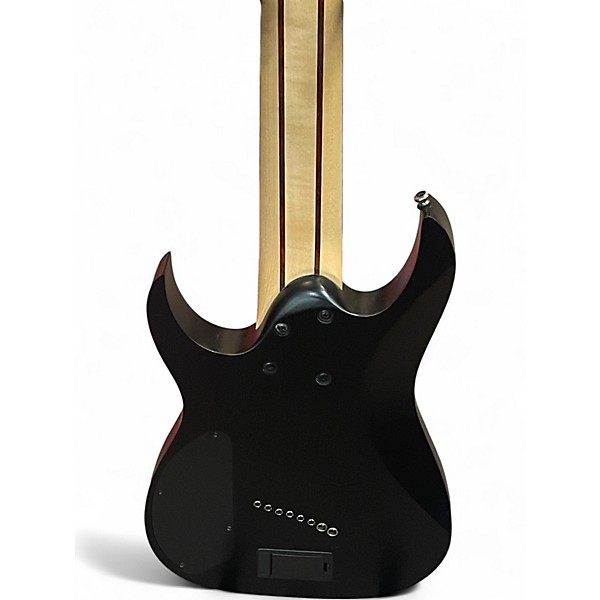 Used Ibanez RGIM8MH Flat Black Solid Body Electric Guitar